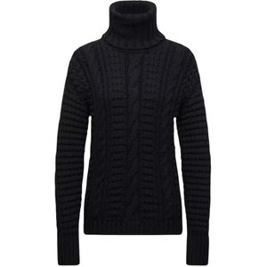 Moncler, Dames, Truien, Zwart, Maat: S