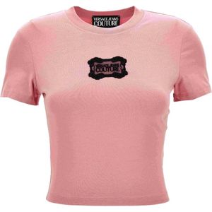 Versace, Dames, Tops, Roze, Maat: S