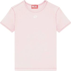 Diesel, Dames, Tops, Roze, Maat: L