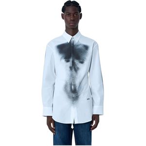 Jean Paul Gaultier, Heren, Overhemden, Veelkleurig, Maat: 3XS Katoen,