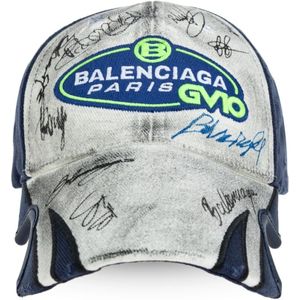 Balenciaga, Heren, Accessoires, Wit, Maat: S Denim,