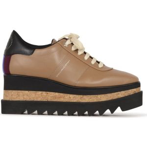 Stella McCartney, Dames, Schoenen, Bruin, Maat: 34 1/2 EU Viscose,