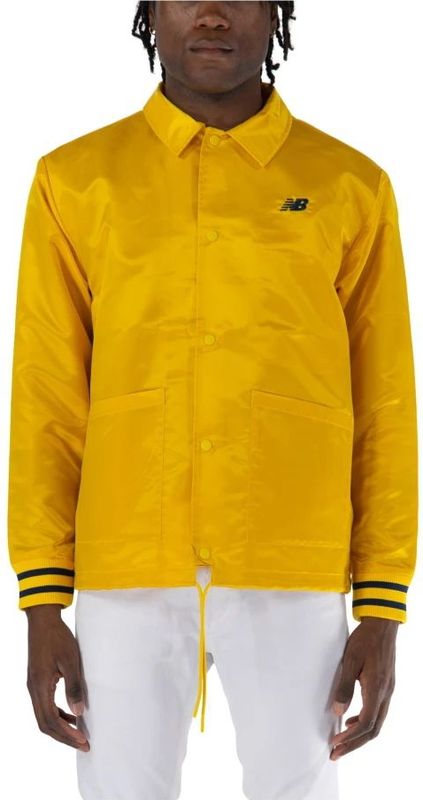 New Balance, Heren, Jassen, Geel, Maat: M Synthetisch,