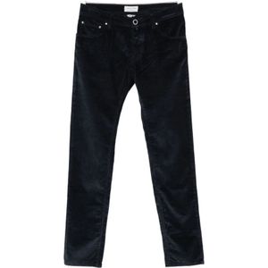 Jacob Cohën, Heren, Broeken, Blauw, Maat: W36