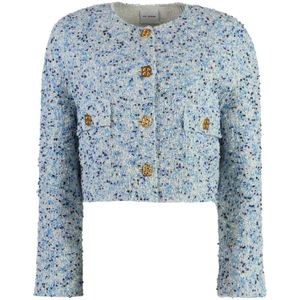 ST. John, Dames, Jassen, Veelkleurig, Maat: S Tweed,