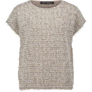 Betty Barclay - Pullover - Bruin - Fijn Gebreid - Ronde Halslijn