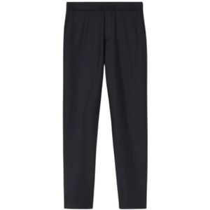 Loro Piana, Heren, Broeken, Blauw, Maat: XL Flanel,