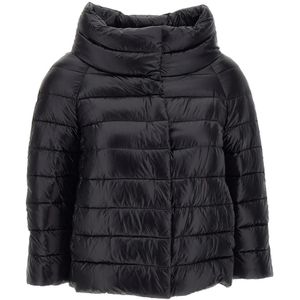 Herno, Dames, Jassen, Zwart, Maat: XS Katoen,