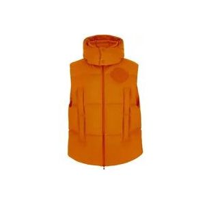 Moncler Roc Nation Jay-Z Nylon Jack , Orange , Heren , Maat: S