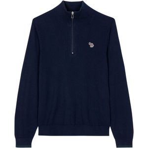 Paul Smith, Heren, Sweatshirts & Hoodies, Blauw, Maat: XL Katoen,