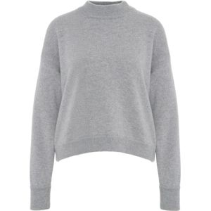 Solotre, Dames, Truien, Grijs, Maat: L