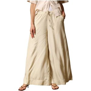 Mason's, Dames, Broeken, Beige, Maat: 3XS Modal,