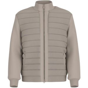 Guess, Heren, Jassen, Grijs, Maat: XL Poliester,