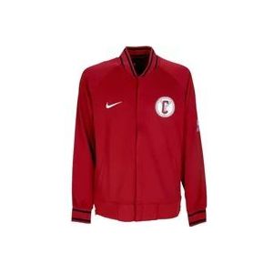 Nike NBA City Edition Full-Zip Jas , Red , Heren , Maat: XL