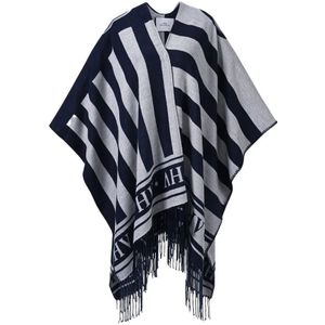 HV Polo - Cape 1005093753 - Poncho - Donker Blauw