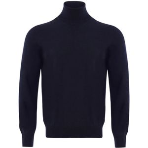 Gran Sasso, Heren, Truien, Blauw, Maat: L Wol,