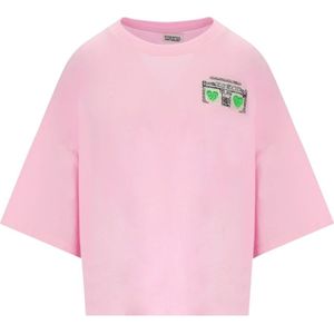 Essentiel Antwerp, Dames, Tops, Roze, Maat: S Katoen,