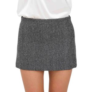 Pinko, Dames, Rokken, Grijs, Maat: M Wol,