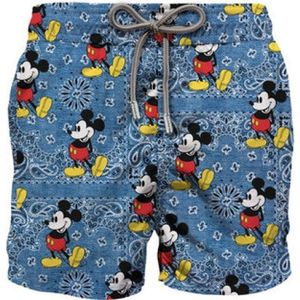 MC2 Saint Barth - Beachwear - Blauw - All-over Print - Regular Fit