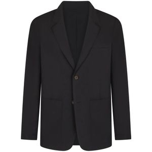 Emporio Armani - Blazer - Blauw - Polyester