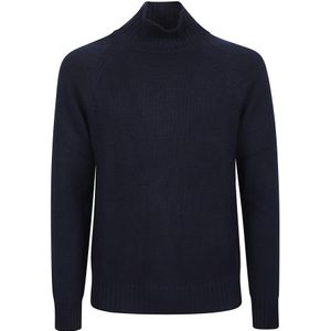 Eleventy, Heren, Truien, Blauw, Maat: L Wol,