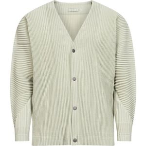 Issey Miyake, Heren, Truien, Groen, Maat: M Poliester,