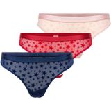 String met all-over motief in een set van 3 stuks