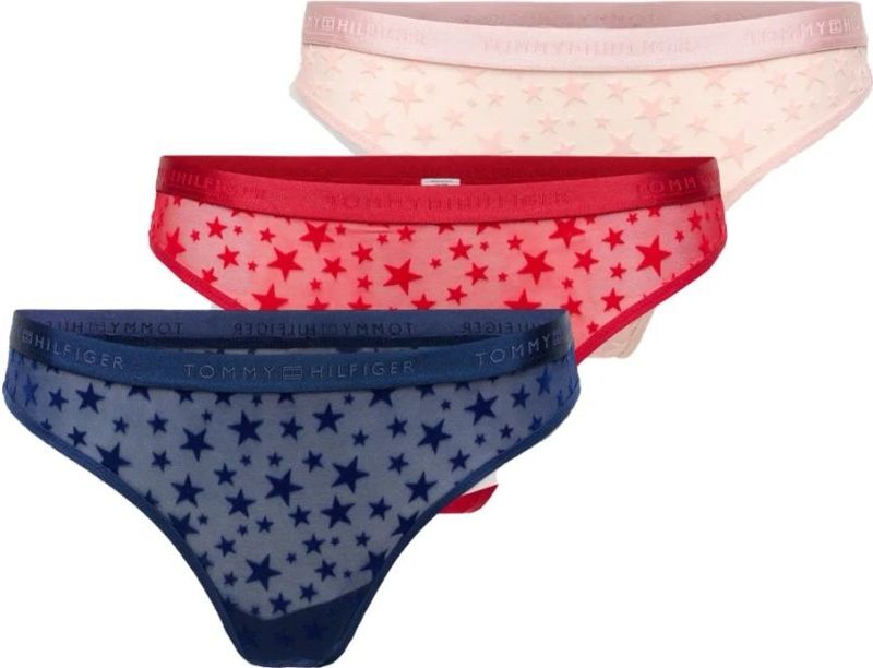 String met all-over motief in een set van 3 stuks