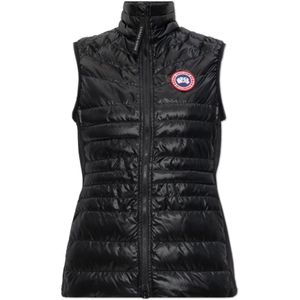 Canada Goose, Dames, Jassen, Zwart, Maat: L Leer,