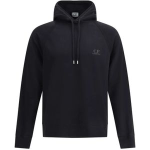 C.p. Company, Heren, Sweatshirts & Hoodies, Zwart, Maat: 2XL Katoen,