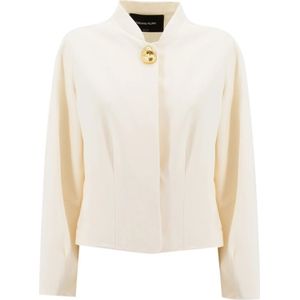 Fabiana Filippi, Dames, Jassen, Beige, Maat: XS