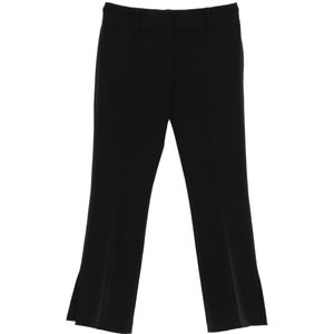 Ermanno Scervino, Dames, Broeken, Zwart, Maat: S