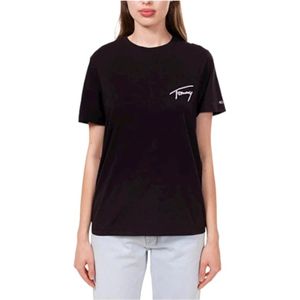 Tommy Hilfiger, Dames, Tops, Zwart, Maat: XS