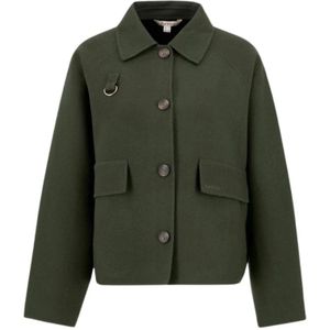 Barbour, Dames, Jassen, Groen, Maat: S Wol,