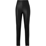 Max Mara, Dames, Broeken, Zwart, Maat: XS Poliester,