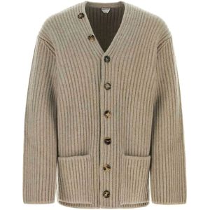 Bottega Veneta, Heren, Truien, Beige, Maat: M