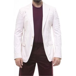 Dolce & Gabbana, Heren, Jassen, Wit, Maat: M