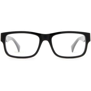 Gucci - Gg 1987O - Optisch Montuur - Bruin - Acetaat - Rechthoekige Vorm
