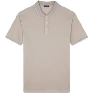 Paul & Shark, Heren, Tops, Beige, Maat: XL Katoen,