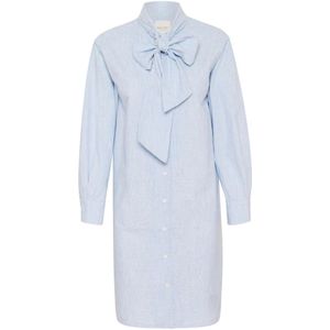 Part Two, Dames, Jurken, Blauw, Maat: 3XL