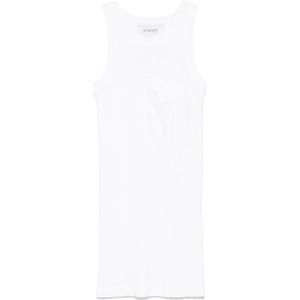 Sportmax, Dames, Tops, Wit, Maat: M Viscose,