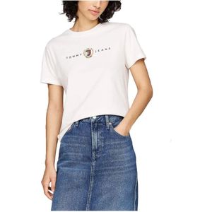 Tommy Hilfiger, Dames, Tops, Wit, Maat: XS Katoen,