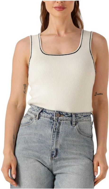 Selected Femme - Dames Top - Beige - Nylon