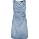 Vera Mont - Kokerjurk - Smoky Blue - Mouwloos - Slanke Pasvorm