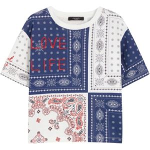 Max Mara, Dames, Tops, Veelkleurig, Maat: XS Katoen,