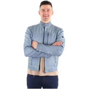 YES Zee, Heren, Jassen, Blauw, Maat: 2XL