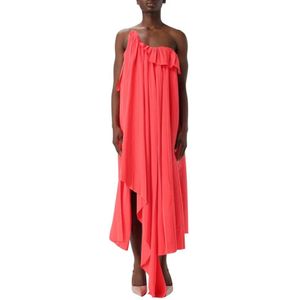 Alexander McQueen, Dames, Jurken, Rood, Maat: S