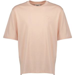 Ami Paris, Dames, Tops, Roze, Maat: 2XS Katoen,