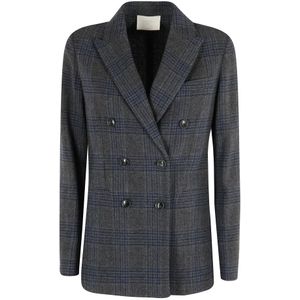 Circolo 1901, Dames, Jassen, Veelkleurig, Maat: XL Wol,