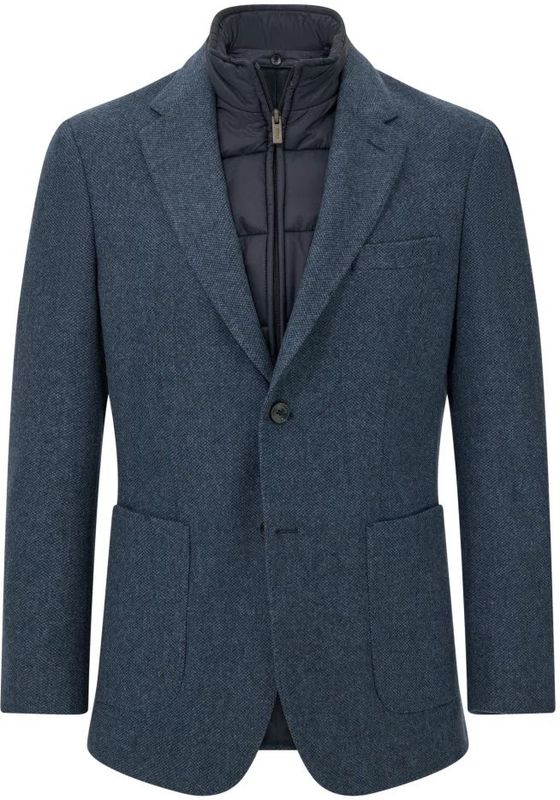 Boggi Milano, Heren, Jassen, Blauw, Maat: XS Wol,